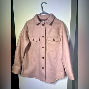 Pink Shacket